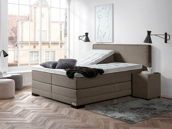 Puur boxspring Belfast vlak