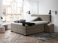 Puur boxspring Belfast vlak