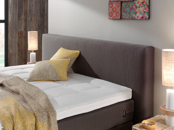 Puur boxspring Oslo vlak
